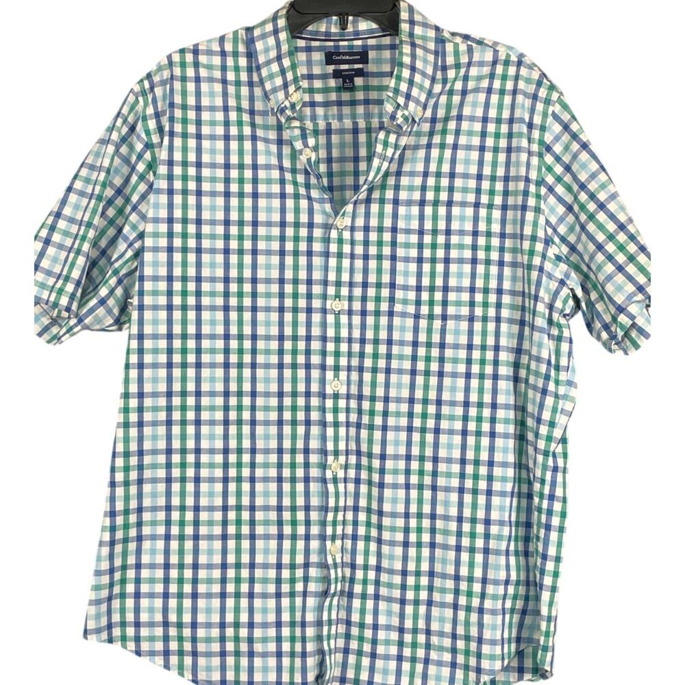 Croft & Barrow brand Men's short sleeve shirt Large size